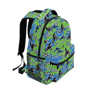Low MOQ Motorcycle Design Durable Travel <b>College</b> Students <b>Backpack</b> Kids <b>Backpack</b> Custom Print School Bag for Teenagers Boys - Product Image 2