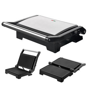 Parrilla eléctrica desmontable para interiores, modo sin humo, Panini, tostador - Product Image 4