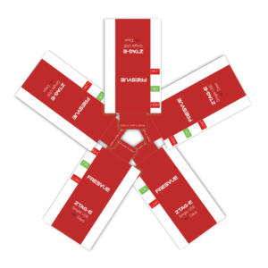 Indikator temperatur penggunaan satu kali, <span class=keywords><strong>Alarm</strong></span> LED merah untuk tamasya suhu - Product Image 5