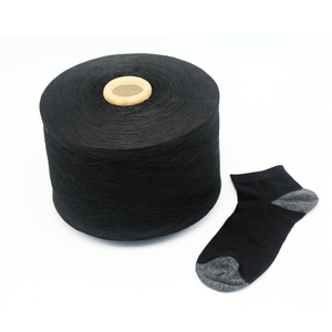 Tái chế mở 35% tái chế bông + 65% <span class=keywords><strong>polyester</strong></span> sợi/sock sợi NE 10/1-NE 21S/1 dệt nguyên liệu dệt kim cuối sợi - Product Image 1