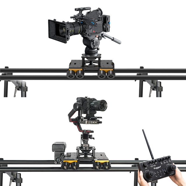 Video and Audio Cvw Bx300l 4m Track Electric Camera Motion Sliders Carbon Fiber Dolly Rail for Sport