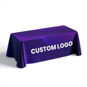 Mantel Publicitario Personalizado con Diseño Ajustado, Poliéster, 6 y 8 Pies, Cubierta de Mesa con Logotipo Impreso Personalizado para Ferias Comerciales y Eventos - Product Image 4
