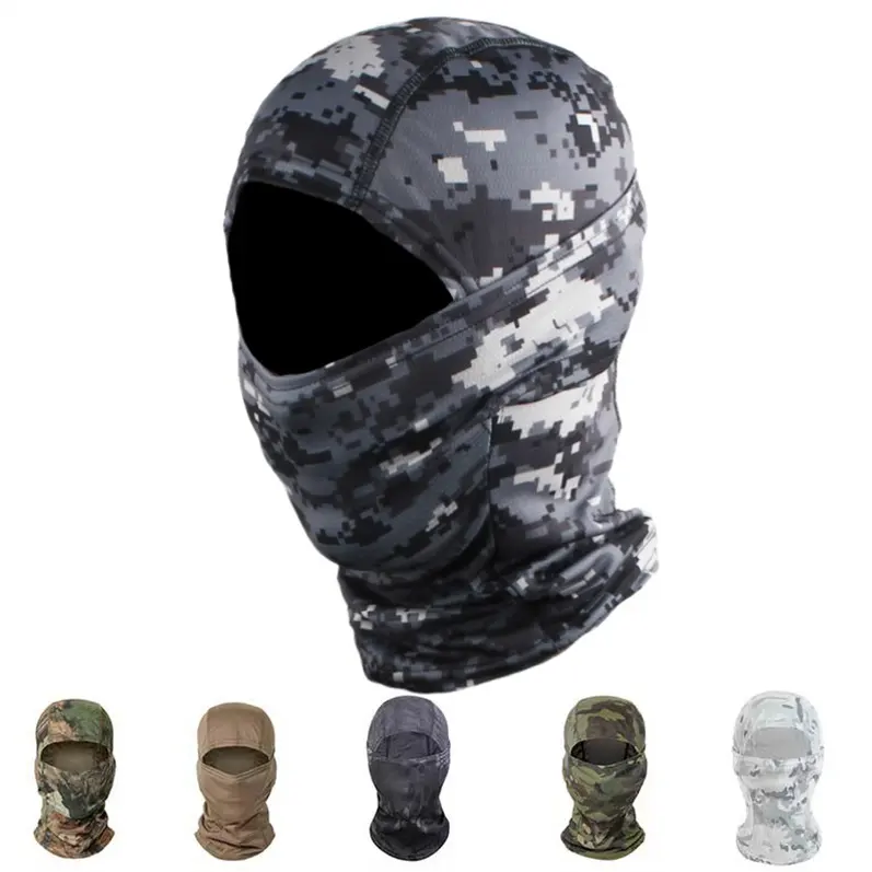 Skimask özel Baclava yüz kayak Mas tasarımlar Ninja kap tam yüz kapatma Camo şapka Balaclava maske özel