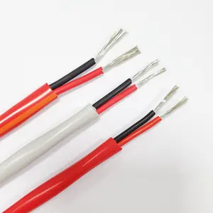 fire alarm cable 2C 1.25mm2 strand tinned copper wire unshielded red PVC fire alarm cable