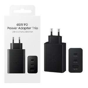 EP-TA865 3 Port USB C Wall Charger for Samsung S24 S23 S22 Note 20 Note 10 Super Fast Charging Type c Power Adapter
