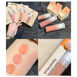 Fard à joues <span class=keywords><strong>liquide</strong></span> minéral rose de haute qualité, marque privée, waterproof, haute pigmentation, écran solaire, fini naturel, 5g, teint clair - Product Image 2