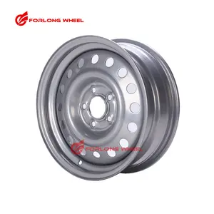 FORLONG 16英寸钢制拖车车轮6JX16 5-112-66.5 5x112 16，适用于215/75R16车辆