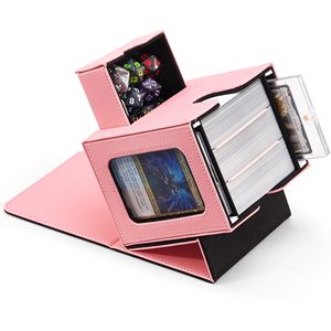 Venta al por mayor Commander Heavy-Duty Leather Deck Box para <span class=keywords><strong>100</strong></span> + Single Sleeved Trading Cards para uso doméstico y de regalo - Product Image 1