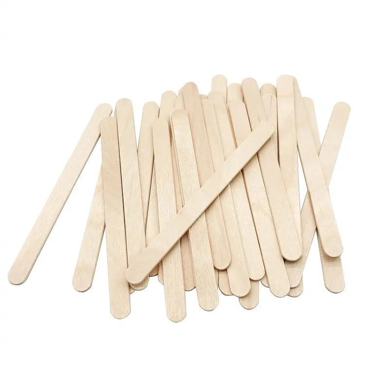 93 mm Craft-Eis-Sticks hölzerne Popsicle-Sticks Eis-Pop-Sticks