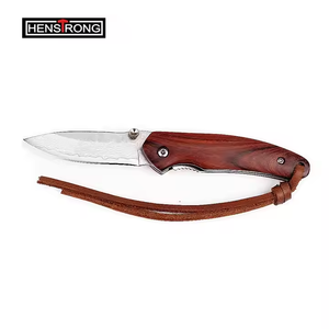 سكين فولاذية قابلة للطي عالية الجودة من الفولاذ المقاوم للصدأ للتخييم والصيد التكتيكي في الهواء الطلق سكين داسكوس - Product Image 3