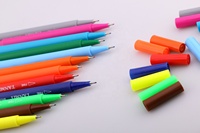 Touchfive — ensemble de stylos-feutres à double brosse, 24 couleurs, marqueurs artistiques à aquarelle avec pointes double face, couleurs vives et vives