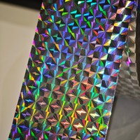 Film d'emballage premium effet texturé, rouleaux de feuille de marquage à chaud laser pour impression d'emballages - Vente chaude