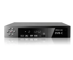 HD DVB-C câble récepteur set top box récepteur numérique soutien NSTV dexin CTI CA système pour Le Bangladesh et L'iraq satellite t2