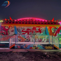 Manège Commercial Extérieur pour Parc d'Attractions, Miami Trip Thrill Swing, Machine d'Attraction pour Fête Foraine