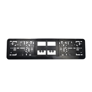 กรอบป้ายทะเบียนพลาสติกมาตรฐานยุโรปขายดี, กรอบป้ายทะเบียนรถยนต์ - Product Image 1