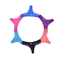 Sous-vêtements sexy pour femmes et filles, culottes ouvertes, modèles de lingerie, dentelle transparente, string, slip femme