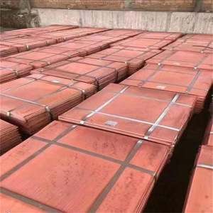 Lámina de Cobre Puro 99.99% de Pureza Cu99.99 Cátodos de Cobre del Fabricante con Servicios de Soldadura y Corte Incluidos - Product Image 1