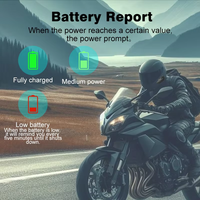 Headset Interkom Helm Motor Maxto X2 Model Terbaru untuk 2 Pengendara