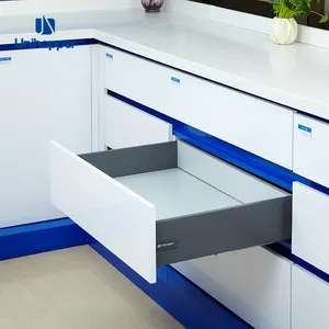 Tandembox — meuble de cuisine en plastique, avec extension complète et fermeture douce, vente en gros