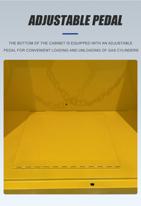 Đôi chai lưu trữ hộp chống cháy nổ phòng thí nghiệm đồ nội thất cho axetylen & oxy hóa lỏng khí cho các trường học & hội thảo - Product Image 4