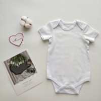 Body Personnalisé 100% Coton Peigné Mixte Bébé Nourrisson Garçon Fille 0-3 Mois Uni – Grenouillère Bébé Nouveau-Né