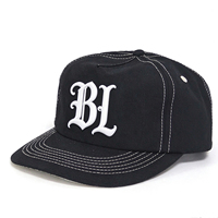 Topi Snapback Pria Bordir 3D Hip Hop Profil Rendah 5 Panel Hitam Klasik Custom Made, Topi Olahraga Pinggiran Datar Grosir