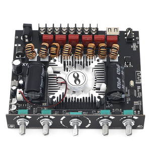 Placa amplificadora de potência <span class=keywords><strong>Bluetooth</strong></span> XY-S350H, módulo de amplificador de potência <span class=keywords><strong>Bluetooth</strong></span> de 2.1 canais, <span class=keywords><strong>subwoofer</strong></span> alto e baixo 220W * 2 + 350W - Product Image 2