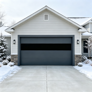 <span class=keywords><strong>Porte</strong></span> <span class=keywords><strong>de</strong></span> <span class=keywords><strong>garage</strong></span> en aluminium Sunnysky avec protection anti-pincement en mousse <span class=keywords><strong>de</strong></span> polyuréthane isolée, <span class=keywords><strong>motorisée</strong></span>, <span class=keywords><strong>sectionnelle</strong></span>, pour maisons résidentielles - Product Image 1