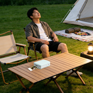 Portable Color Photo Printer Wireless Mobile Connect High Definition <b>Pocket</b> Size For Outdoor Camping Use - Product Image 2