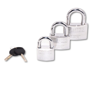 Serrure magnétique de sécurité de 40mm avec cadenas d'alarme à clé pour porte en verre de devant et bureau en alliage de zinc acier aluminium vente en gros - Product Image 5