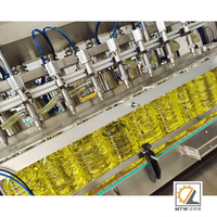 Ligne de production de machine de remplissage d'huile de cuisson MTW personnalisable pour bouteilles de pâte de tomate beurre d'arachide olive sésame tournesol