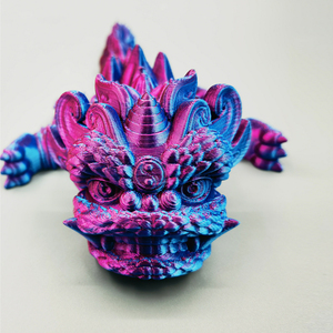 Servicios de Prototipado Rápido y Mecanizado: Artesanía Tradicional China Impresa en 3D con Tecnología FDM, León Danzante, Decoración de Año Nuevo, Regalo Festivo - Product Image 3
