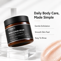 Private Label Salicylic Acid Sugar Scrub Body Mask Vegan Cream Exfoliator Hydrating Moisturizing Body Scrub for All Skin Types