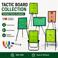 Tableau tactique magnétique pour entraîneurs et équipes de football et de basketball