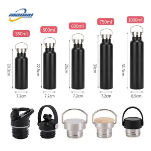 2024 BPA Free Double Walled InSulated 18/8 Stainless Steel Vacuum Flask Sport Water Bottle With Straw
