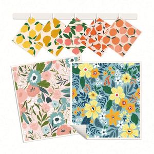 Esponja de Limpieza de Cocina Biodegradable y Ecológica, Paño de Cocina Sueco de Celulosa con Textura de Rombo y Logotipo Personalizado - Product Image 2