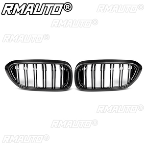 Grille de remplacement de calandre avant en fibre de carbone véritable pour BMW Série 5 G30 G31 Berline F90 M5 2017-2019 Pré-LCI - Product Image 3