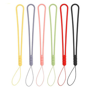 Correa de Muñeca Corta y Suave Antipérdida para Teléfono Móvil, Cordón de Seguridad con Material de Silicona y Soporte de Mano para Celular - Product Image 5
