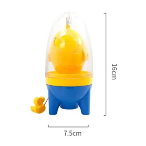 Zenidoo L-368 Egg Beaters Plastic PP Manual Portable Multipurpose Egg Yolk Shaker Gadget Mixing Whisk Spin Mixer Stir <b>Maker</b> - Product Image 6