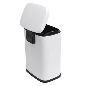 Pattumiera a Pedale in Acciaio Inox da 5L, Bidone della Spazzatura Compatto per Cucina, Bagno e Soggiorno - Product Image 4