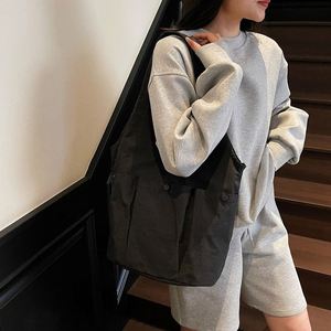 Sac à main léger pour femme avec plusieurs poches, couleur unie simple, sacs fourre-tout personnalisables – Grande Vente - Product Image 6