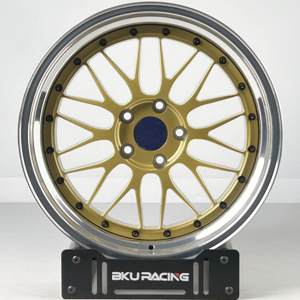 Juego de 2 Ruedas Forjadas Bku 5x130 para Porsche <span class=keywords><strong>911</strong></span> <span class=keywords><strong>964</strong></span> 991 992 Turbo GT3 <span class=keywords><strong>GT2</strong></span> RS 997, Llantas de Aleación Cromadas de 18, 19 y 20 Pulgadas - Product Image 5
