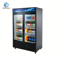 <strong>Best</strong> <strong>Selling</strong> Supermarket Air Cooling Beverage Refrigerator Display Glass Door <strong>Fridge</strong> Cooler for Supermarket Convenience Stores