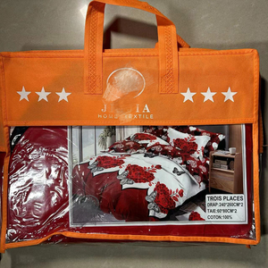 Tùy chỉnh Jimmy dệt bông tấm Hot Bán AB thiết kế 2 tấm ga trải giường và 2 vỏ gối Bộ Nữ Hoàng 100% bông phẳng tấm ga trải giường - Product Image 5