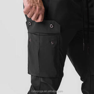 <span class=keywords><strong>Pantaloni</strong></span> della tuta <span class=keywords><strong>a</strong></span> <span class=keywords><strong>coste</strong></span> alte personalizzati in Nylon leggero con tasche in bianco tattico Jogging palestra Fitness pista <span class=keywords><strong>pantaloni</strong></span> Cargo da <span class=keywords><strong>uomo</strong></span> - Product Image 3