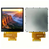 Layar LCD TFT Kecil 1,54 Inci 240x240 Piksel ST7789 SPI Panel IPS Persegi untuk Jam Tangan Pintar Perangkat Elektronik Mini