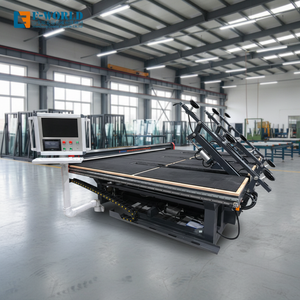 Machine de découpe de verre CNC entièrement automatique EWORLD avec moteur/pompe/engrenage de 15 kW - Product Image 5