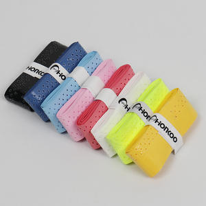 Overgrip טניס מעל כידון מותאם אישית זול באיכות גבוהה PU Overgrips בדמינטון מחבט אוחז נהדר ספיגת זיעה החלקה - Product Image 2