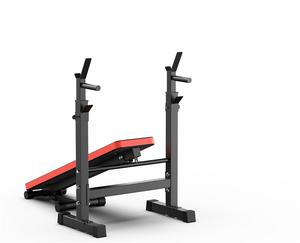 Lit de musculation pliable multifonctionnel pour intérieur, équipement de fitness durable, support pour barre de musculation pour salle de sport et domicile - Product Image 5