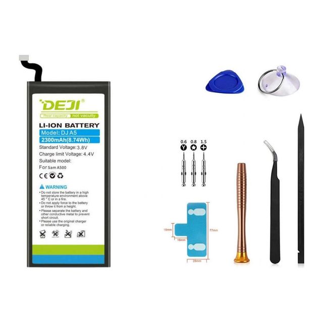 DEJI China Mobile Phone Cell Battery for SAMSUNG A5 2015 A500 A5009 A500F EB-BA500ABE